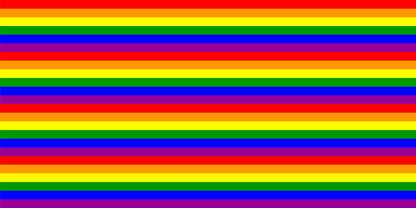 InkBird Print Studios vinyl wrapping paper, 30-inch roll, features bold rainbow horizontal stripes in red, orange, yellow, green, blue, and purple.