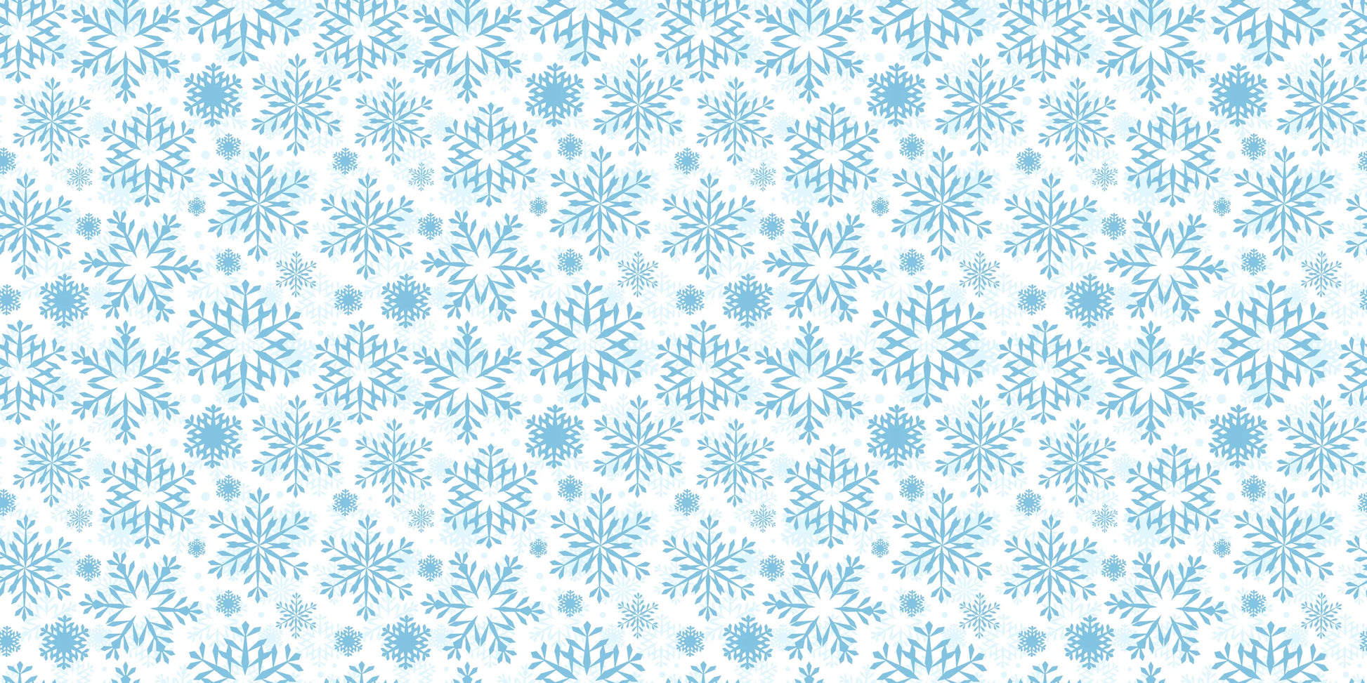 InkBird Print Studio’s glossy vinyl wrapping paper with light blue snowflake pattern on white, perfect for festive gift presentation.
